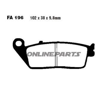 Brake Pads Scooter Ebc Sfa196oder 7871304