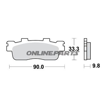 Brake Pads Std Trw Lucasalternative: 7320564