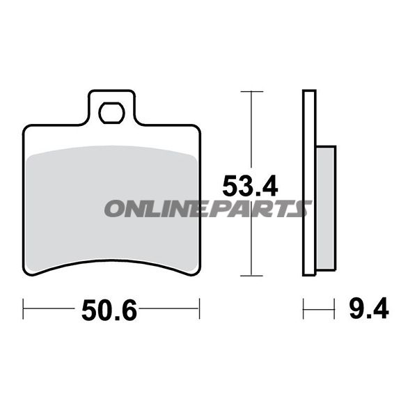 Brake Pads Std Trwaltn 7325111