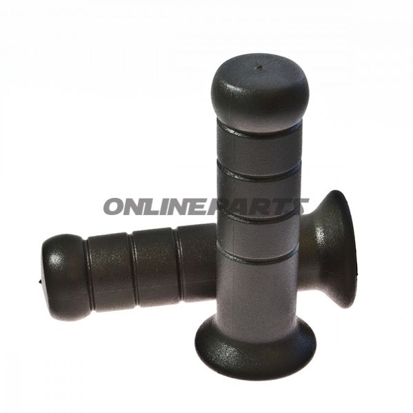 Domino Moped Grips Blackd22.Mm. L.122Mm Closed