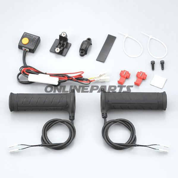 Daytona Heated Grip Kit - 4 Stagefor 1 Inch Handlebars