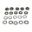 Disc Mounting Kit Trw Floating Disc5.0 Mm 12/2007-