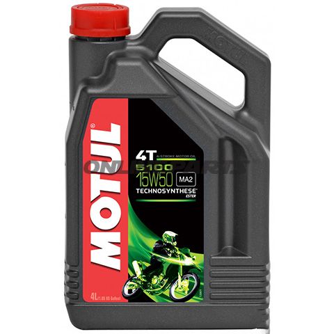 Oil 15W50 4-Stroke 4Lmotul 5100 Semi-Synth