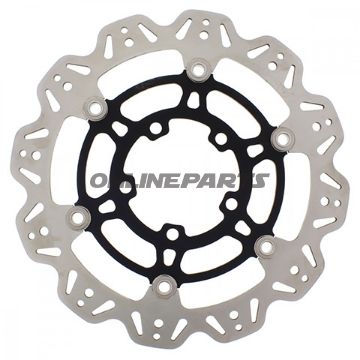 Brake Disc Vee Front Ebcvee Rotor Black