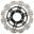 Brake Disc Vee Front Ebcvee Rotor Black