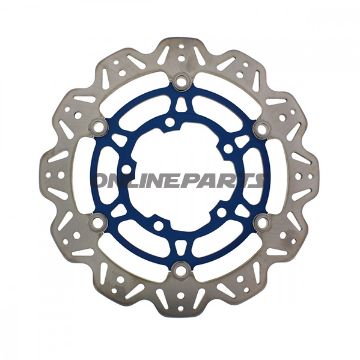 Brake Disc Front Ebcvee Rotor Blue