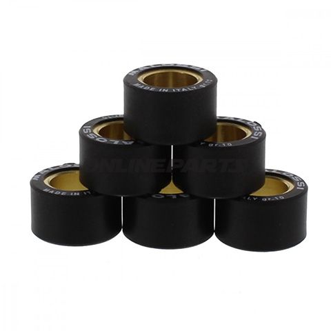 Malossi Roller Weight Set 10G21x17mm 6 Piece Set