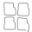 Float Bowl Gasket 4-Piece Setset Of Four