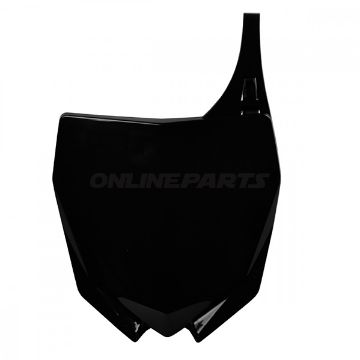 Number Plate Black