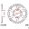 Rear Sprocket 40 Tooth Pitch 530Inner Diameter 076 Bolt Spacing 100