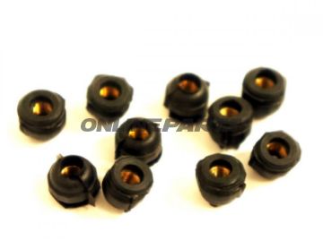 Rubber Well Nut With Brass Insert Set Jmpm4x0.5 Mm