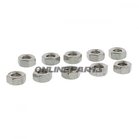 Nut A2 Din 934M8x1.25 Cont 10