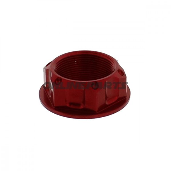 Probolt Steering Stem Nutm24x1.00 Aluminium Red
