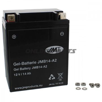 Battery Motorcycle Yb14-A2 Gel Jmtyuasa 7070139 3315 6-On 0088