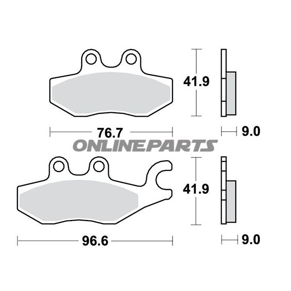 Brake Pads Std Trw Lucasalternative: 7320560