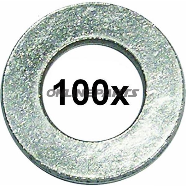 M5 Washer A2 Stainless Din125 Pack Of 100
