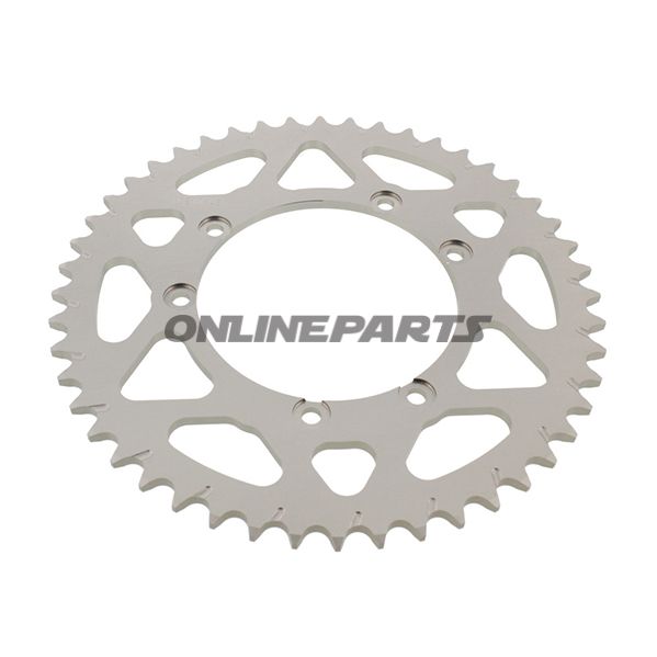 Rear Sprocket Alu 48 Tooth Pitch 520 Silveresj Inner Diameter 118 Bolt Spacing 132