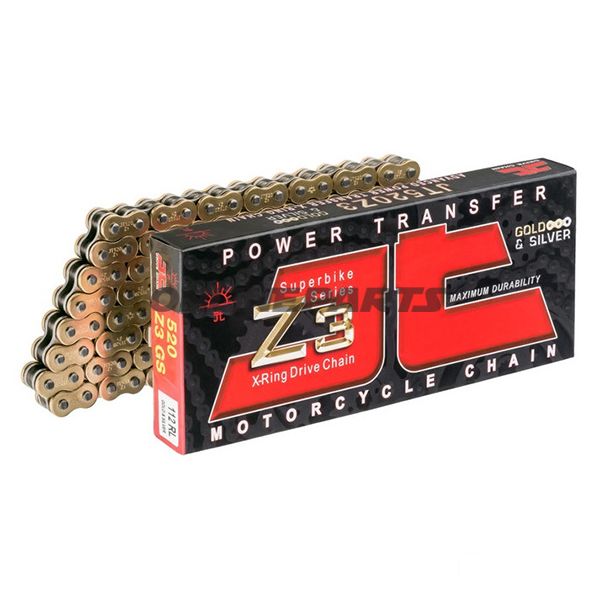 Jt X-Ring Chain Gs520z3/104Open Chain With Rivet Link