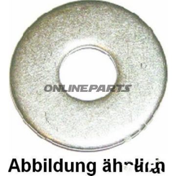 Washer M8 Plated Steel Din9021pack 100 Pieces