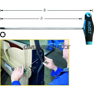 Screwdriver T20 200Mmmit T-Griff