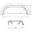 Rear Fender Galvanised220/1390Mm