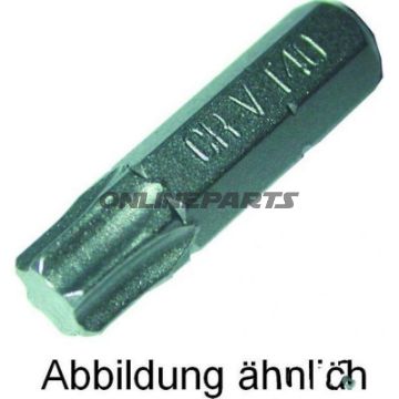 Bit Torx T9 1/4 6 Kantlength 25Mm 1/4=6.3Mm