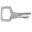 Locking Pliars 605 Mm Max 254 Mmc-Form Feste Backen