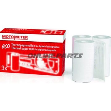 Thermopapier Tachographpackung = 3 Rollen