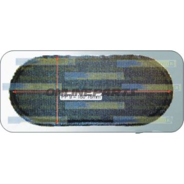 Tube Patch Oval160x75mm