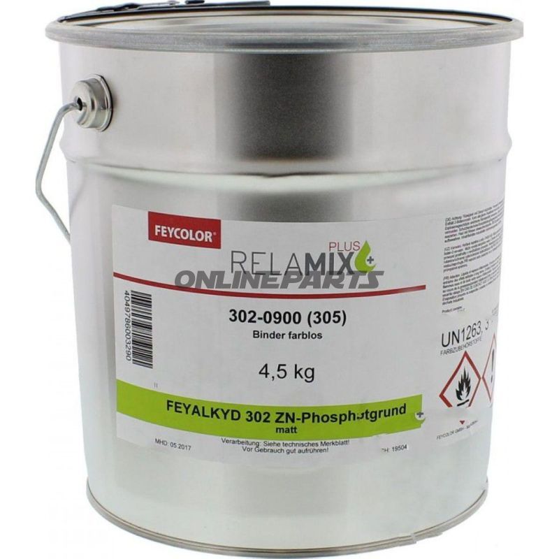 1K Zink Phosphatg 302 4.5 Kgfeyalkyd Colourless