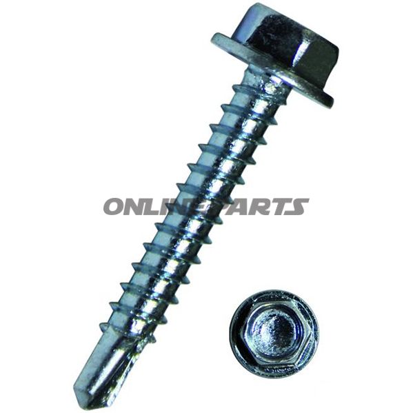 Self Drill Screws 6.3X25 Plated 7504 K100 Pieces