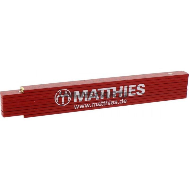 Gliedermaßstab 2 Meter Holzmatthies