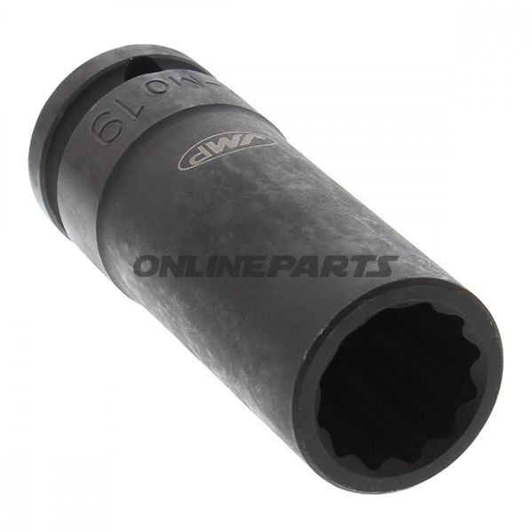 Kraft-Stecknuss 12 Kant 1/2 Zoll 16 Jmplength 82Mm
