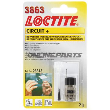 Leitsilber 3863 2 G Loctiterep-Set For Heckscheibe