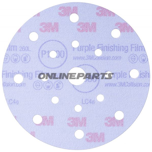 Grinding Wheels Klett150 K1200hookit 260L+ Purple 17L