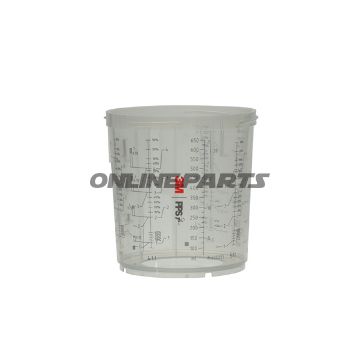 Pps Becher Mit Ring 0.65Lm Aufbew Verschluss 3M