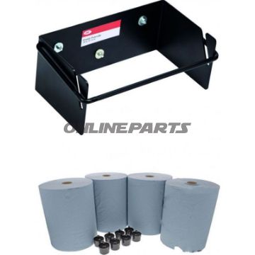 Papierhalter + Papier Jmp4 Rollen + Adapter