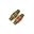 Cinch Adapter Buchse - Buchse1 Red / 1 Black Gold