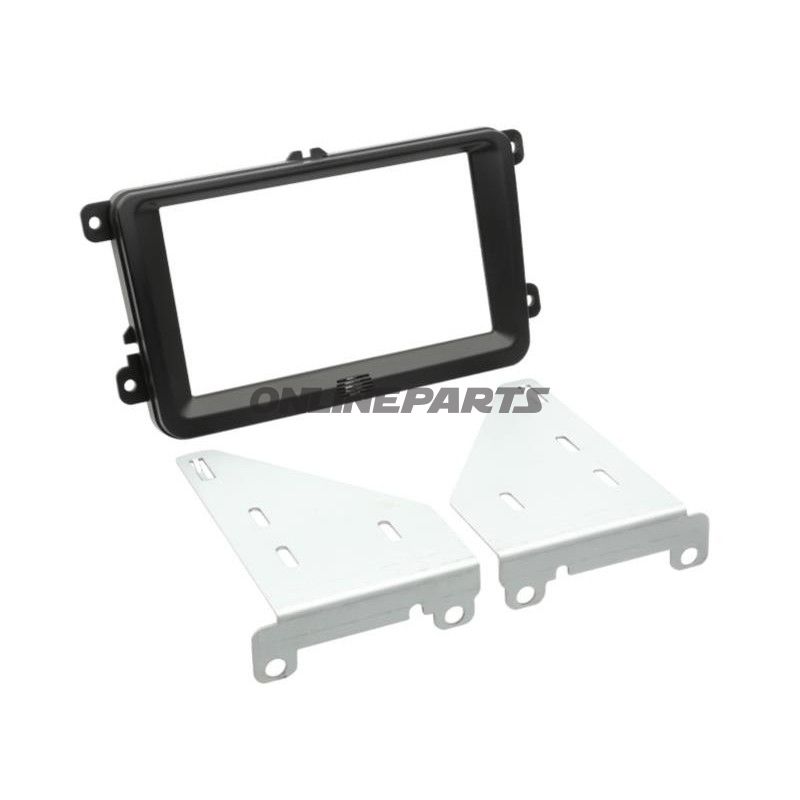 Radioblende 2-Din Black