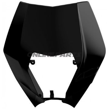 Headlight Mask Black