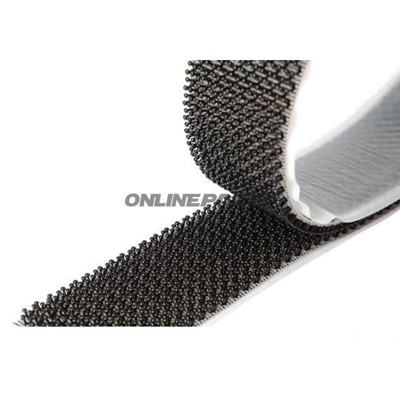 Klettband 0.5Mx25mmm Druckknoepfen