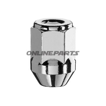 Wheel Nut M12x1.5 Ke 21Silver Pkg 10 Pcs