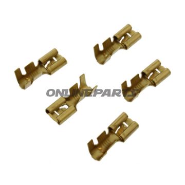 Flachsteckhülse 2.5-6.0 6.3Mm Jmppack 5 Pcs