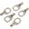 Ringzunge 2.5-4.0 M8 Jmppack 5 Pcs