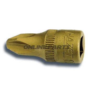 Screwdriver Bit 1/4 Philips 2Hazet