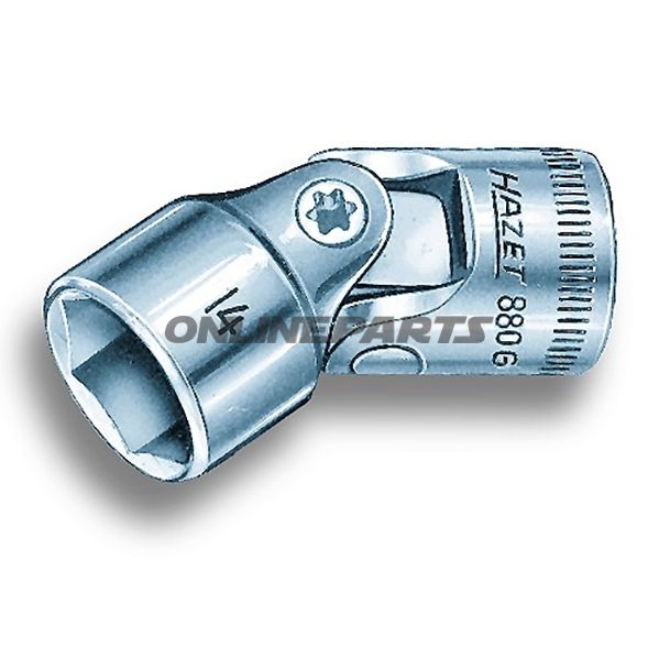 Gelenknuss 6 Kant 3/8 13 Mmlength 44 Mm