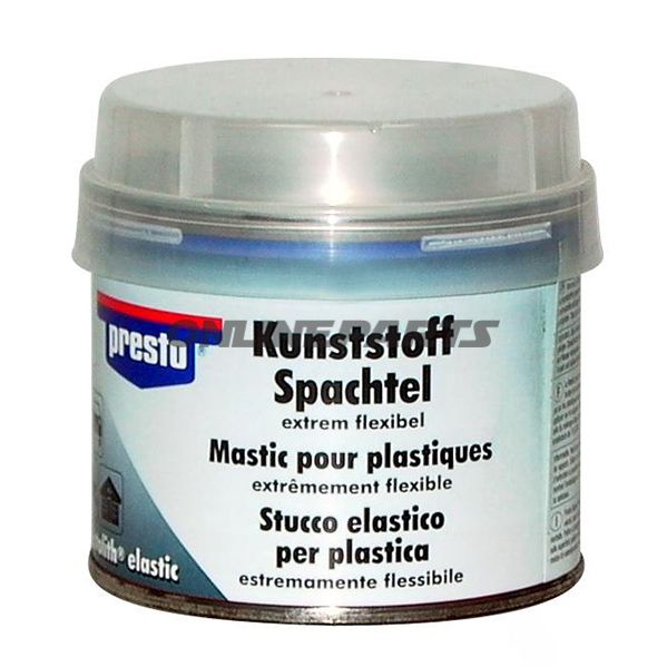 2K Spachtel Plastic 1000Gblack M Haerter Prestoelasti