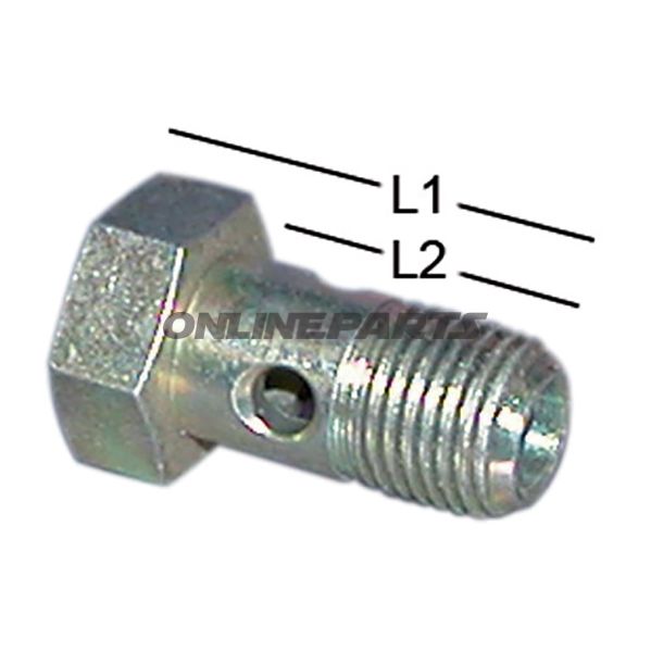 Hollow Screw M14x1.5Din 7623
