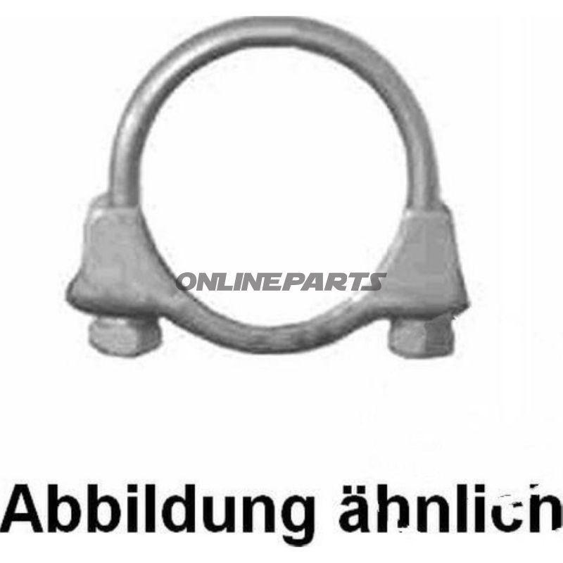 Silencer Clamp M10x57mm