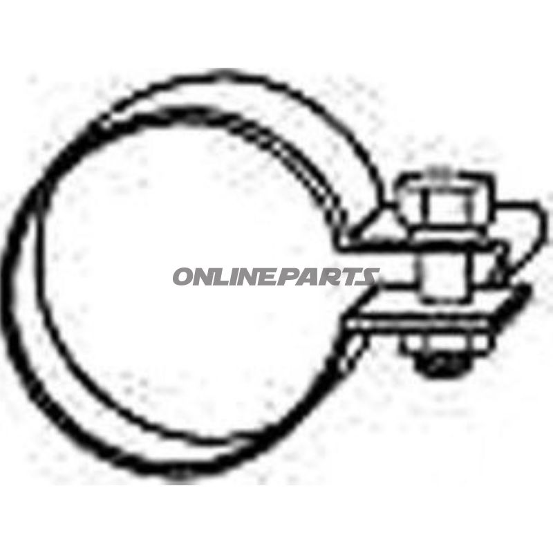 Silencer Clamp 68.5Mm